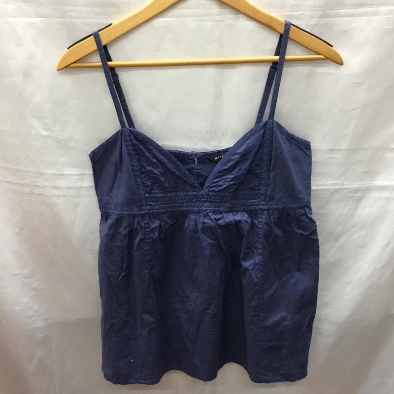 マークジェイコブス MARCJACOBS キャミソール キャミソール コットン 4 無地 紺 / ネイビー / レディース USED 古着 中古 10118153