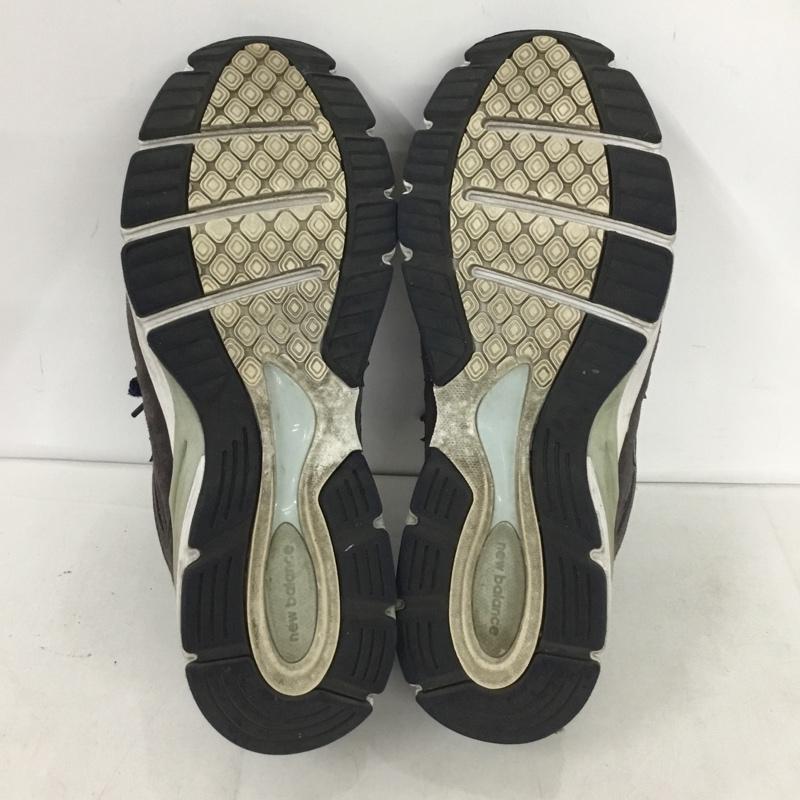 ニューバランス New Balance スニーカー スニーカー M990 EP4 USA製 28cm 28.0cm ロゴ、文字 紫 / パープル / メンズ USED 古着 中古 10136693