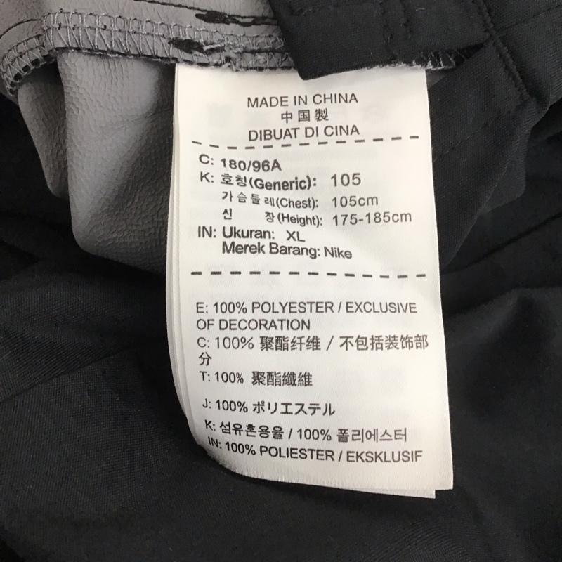 ナイキ NIKE ジャケット、上着 ジャケット、ブレザー 888396-010 シェルジャケット ピステ トレーニングウェア ウインドブレーカー ジャージ XL ロゴ、文字 黒 / ブラック / メンズ USED 古着 中古 10112712