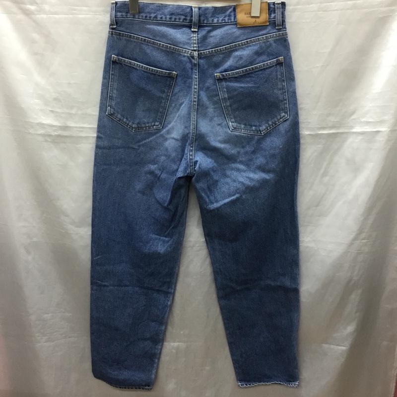 ハーベスティ HARVESTY パンツ デニム、ジーンズ デニムパンツ ストレートパンツ ワイドパンツ カジュアルパンツ 1 無地 インディゴ / インディゴ /  メンズ USED 古着 中古 10121796