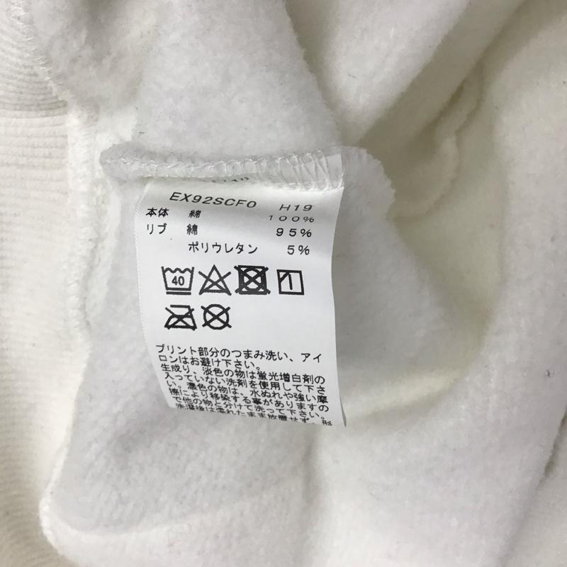 アニエス・ベー agnes b. パーカー 長袖 ex92scf0 agnes b. × ADAM ET ROPE M ロゴ、文字 X 無地 白 / ホワイト / レディース USED 古着 中古 10147840