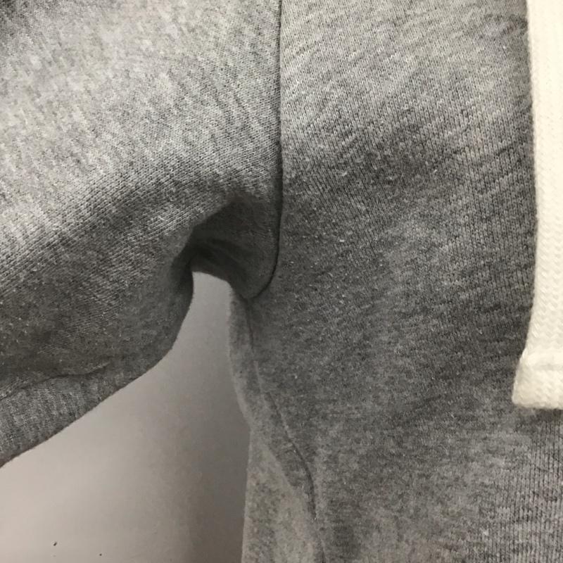 ザノースフェイス THE NORTH FACE パーカー 長袖 NTW61955 裏起毛 スウェット フルジップ M ロゴ、文字 灰 / グレー / レディース USED 古着 中古 10111443