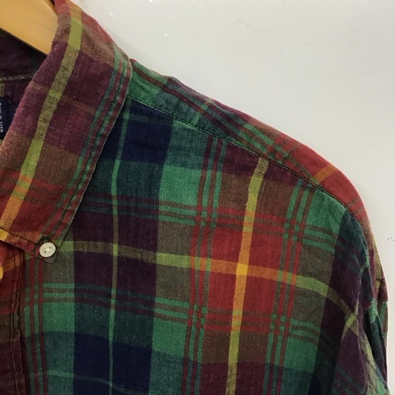 ラルフローレン RALPHLAUREN シャツ、ブラウス 長袖 長袖シャツ チェックシャツ カラーシャツ ボタンダウンシャツ XL チェック マルチカラー / マルチカラー / メンズ USED 古着 中古 10138416