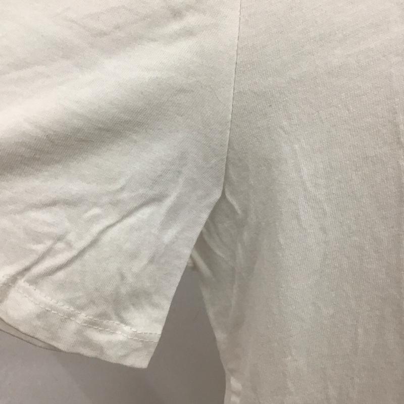 ザラ ZARA カットソー 半袖 7901 480 250 ニット切替 M 無地 白 / ホワイト /  レディース USED 古着 中古 10106996