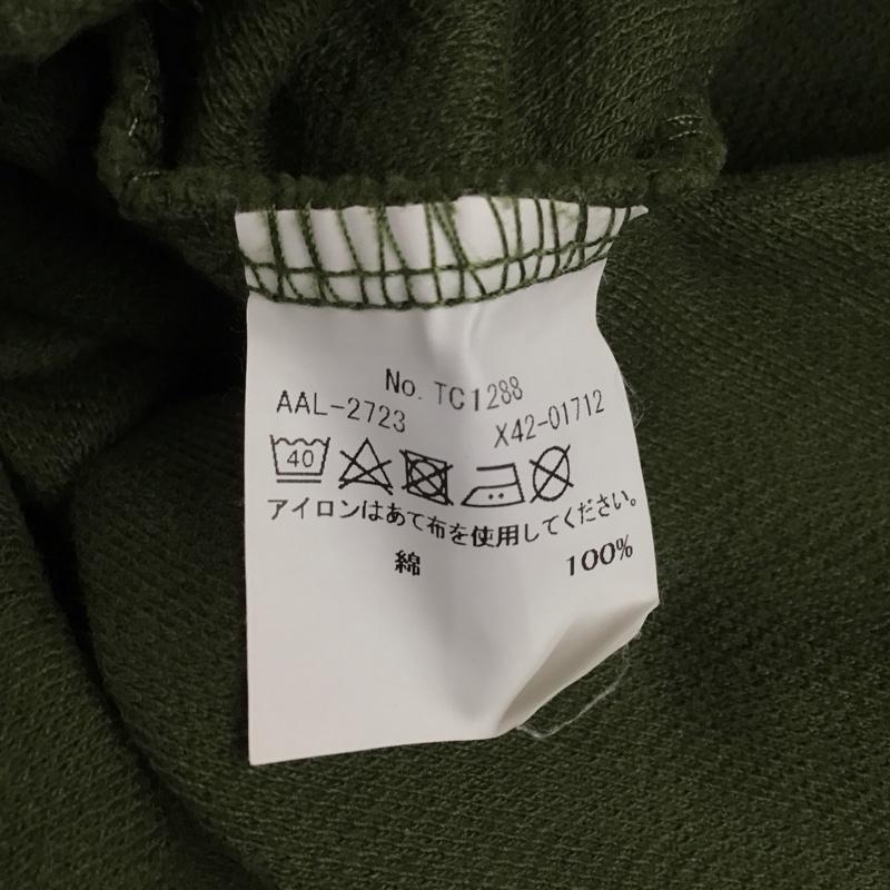 アルファインダストリー Alpha Industries Tシャツ 半袖 半袖カットソー プリントTシャツ クルーネックカットソー XL ロゴ、文字 カーキ / カーキ / メンズ USED 古着 中古 10131619