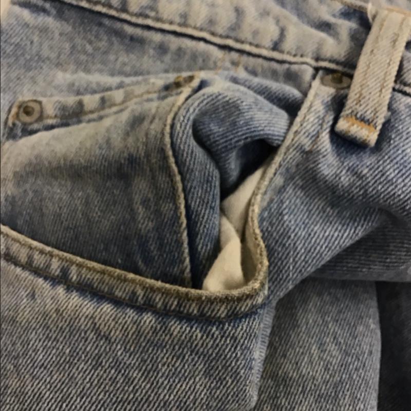 ポロジーンズカンパニー POLO JEANS COMPANY パンツ デニム、ジーンズ デニムパンツ ワイドパンツ カジュアルパンツ 32インチ 無地 インディゴ / インディゴ / メンズ USED 古着 中古 10132607