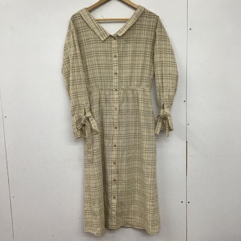マジェスティックレゴン MAJESTIC LEGON ワンピース ロングスカート ロングワンピース ノースリーブワンピース フレアスカート M チェック マルチカラー / マルチカラー / レディース USED 古着 中古 10134160