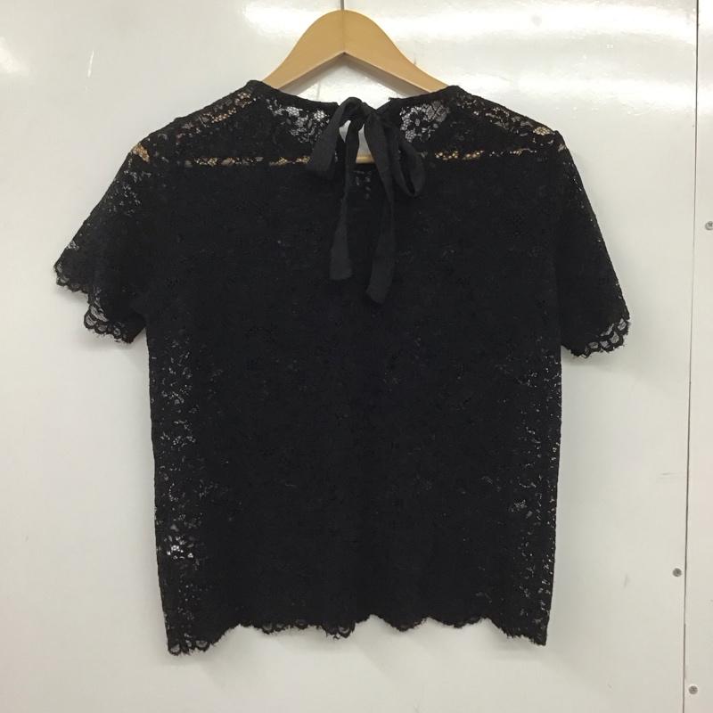 フリークスストア FREAK S STORE カットソー 半袖 S 無地 黒 / ブラック / レディース USED 古着 中古 10136494