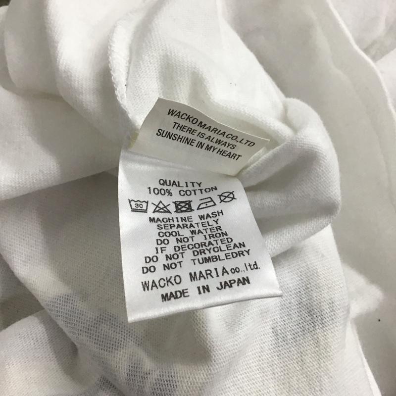 ギルティーパーティーズ GUILTYPARTIES Tシャツ 半袖 半袖カットソー プリントTシャツ クルーネックカットソー M プリント 白 / ホワイト / メンズ USED 古着 中古 10149515