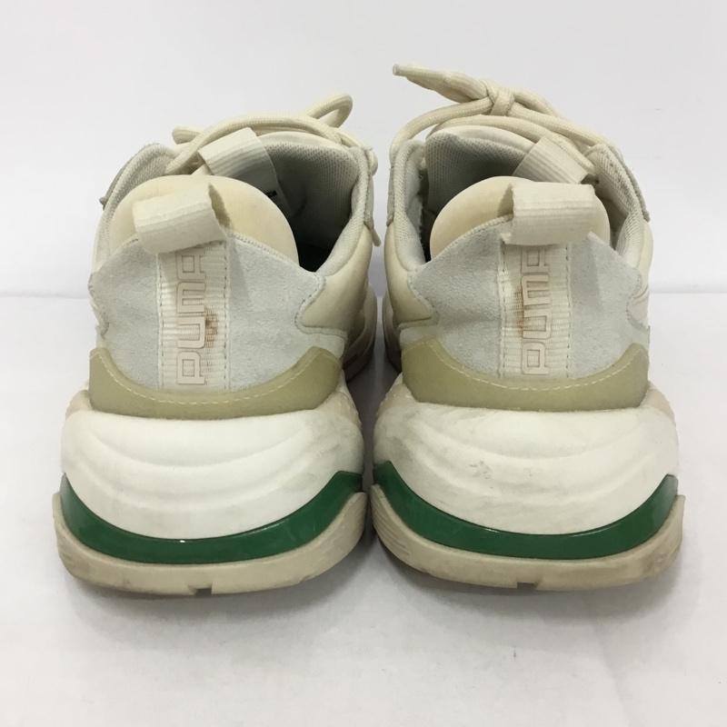 プーマ PUMA スニーカー スニーカー 367516 12 THUNDER SPECTRA 27.5cm 27.5cm ロゴ、文字 アイボリー / アイボリー / X 赤 / レッド / X 緑 / グリーン / メンズ USED 古着 中古 10130188