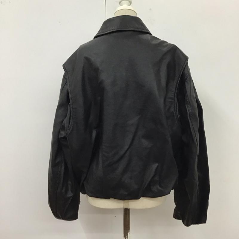 マウジー MOUSSY ジャケット、上着 ジャケット、ブレザー 010HSJ30-0170 フェイクレザー FREE 無地 黒 / ブラック / レディース USED 古着 中古 10119634