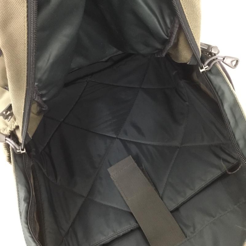 カリマー Karrimor リュックサック、デイパック リュックサック、デイバッグ KS-100e バックパック ロゴ、文字 カーキ / カーキ / メンズ USED 古着 中古 10137946