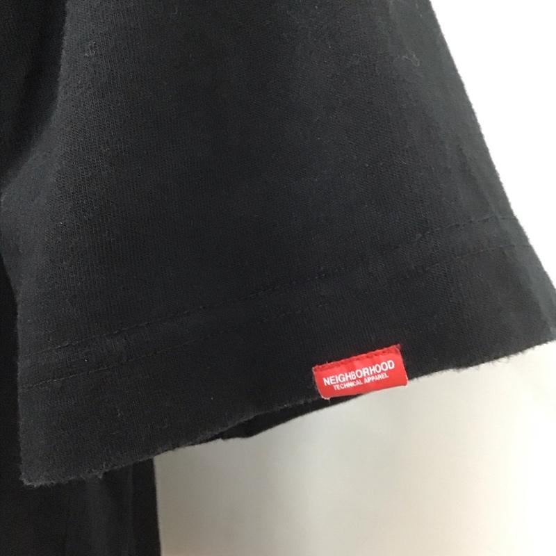 ネイバーフッド NEIGHBORHOOD Tシャツ 半袖 半袖カットソー プリントTシャツ クルーネックカットソー 42 プリント 黒 / ブラック / メンズ USED 古着 中古 10107797