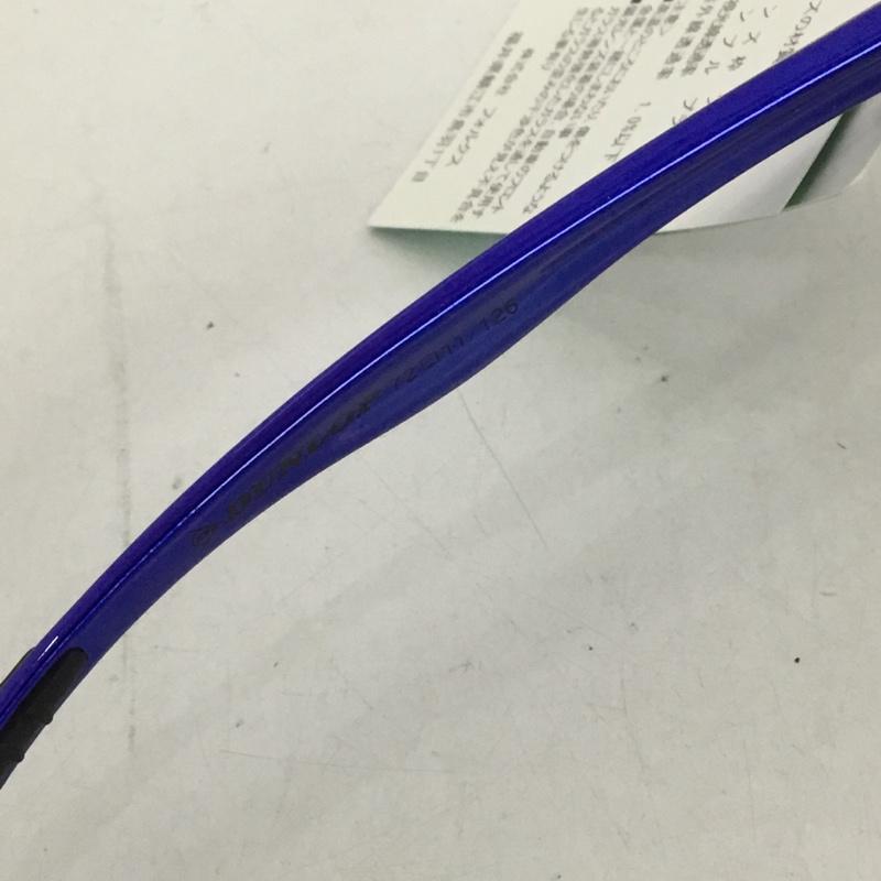 ダンロップ DUNLOP めがね・サングラス サングラス DU-010 スポーツサングラス ミラーレンズ 箱有 ロゴ、文字 青 / ブルー / メンズ USED 古着 中古 10129357