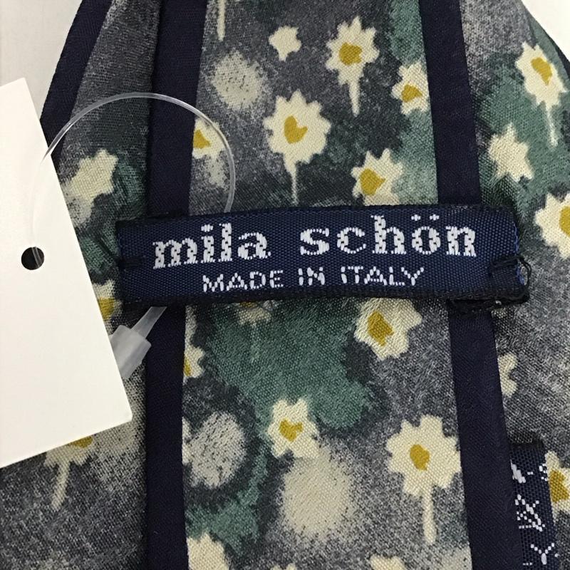 ミラ・ショーン mila schon ネクタイ ネクタイ シルク 花柄 マルチカラー / マルチカラー / メンズ USED 古着 中古 10135327