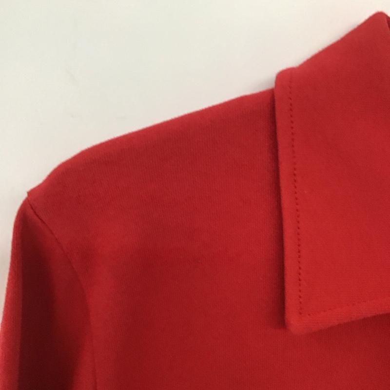 フリークスストア FREAK S STORE カーディガン 長袖 FREE 無地 赤 / レッド / レディース USED 古着 中古 10133387