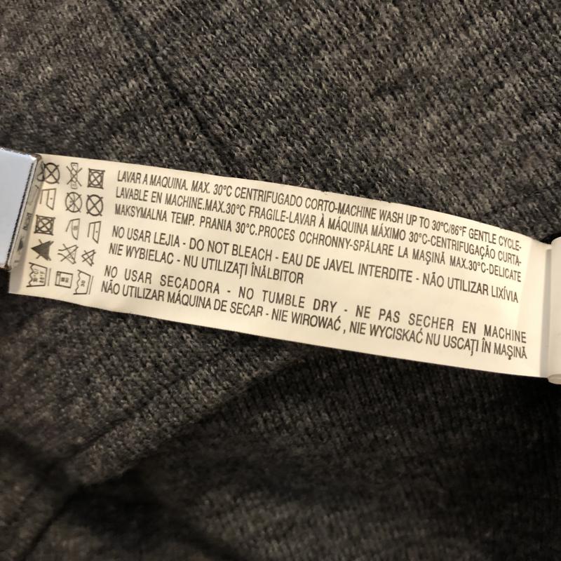 ザラ ZARA ジャケット、上着 ジャケット、ブレザー ニットジャケット M 無地 灰 / グレー / レディース USED 古着 中古 10012945
