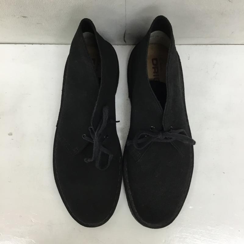 クラークス Clarks ブーツ ショートブーツ CLARKS ORIGINALS DESERT BOOT 31691 US:7.5 無地 黒 / ブラック / メンズ USED 古着 中古 10138519