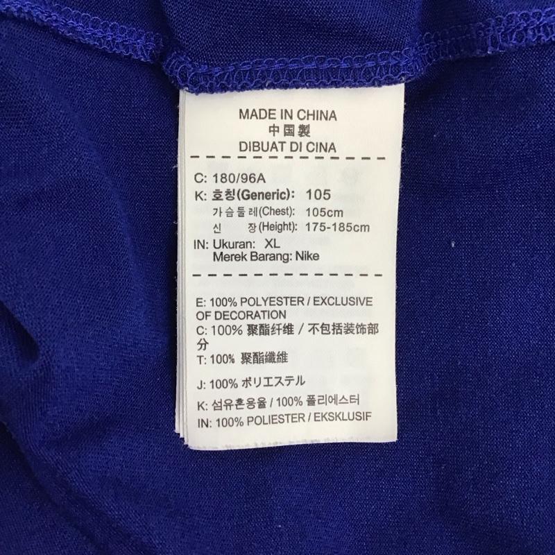 ナイキ NIKE Tシャツ 半袖 aa2322-495 半袖カットソー プリントTシャツ クルーネックカットソー XL プリント 青 / ブルー / メンズ USED 古着 中古 10131239