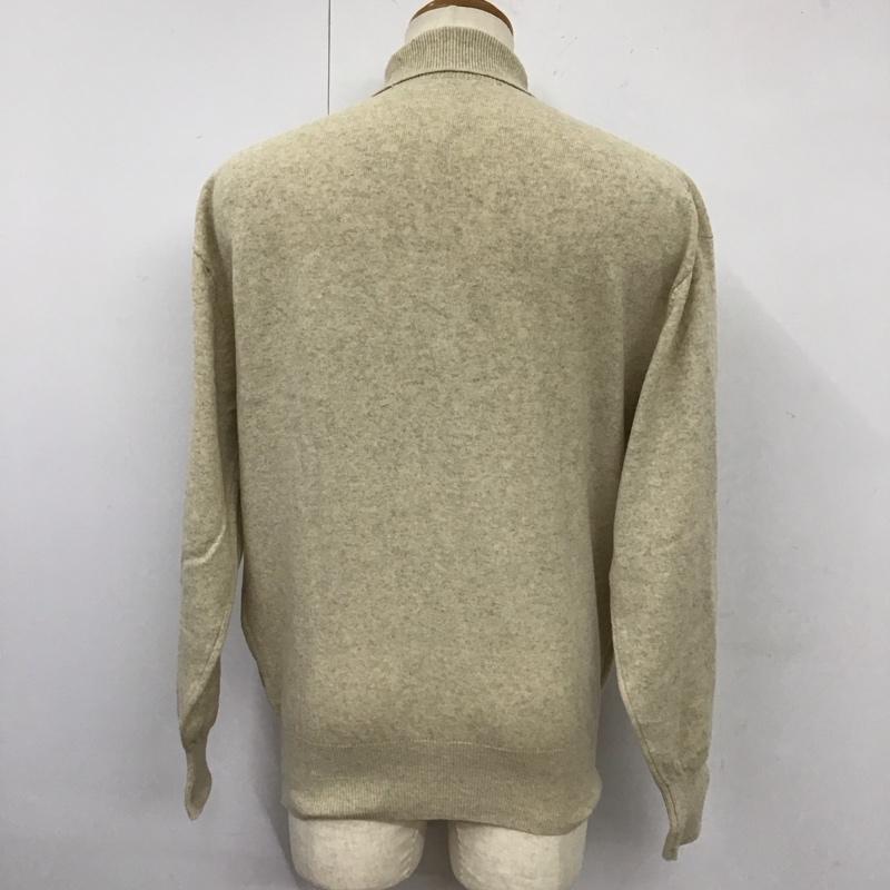 コムデギャルソン COMME des GARCONS ニット、セーター 長袖 長袖ニットカットソー ニット セーター タートルネックニット 無地 ベージュ / ベージュ / メンズ USED 古着 中古 10115379
