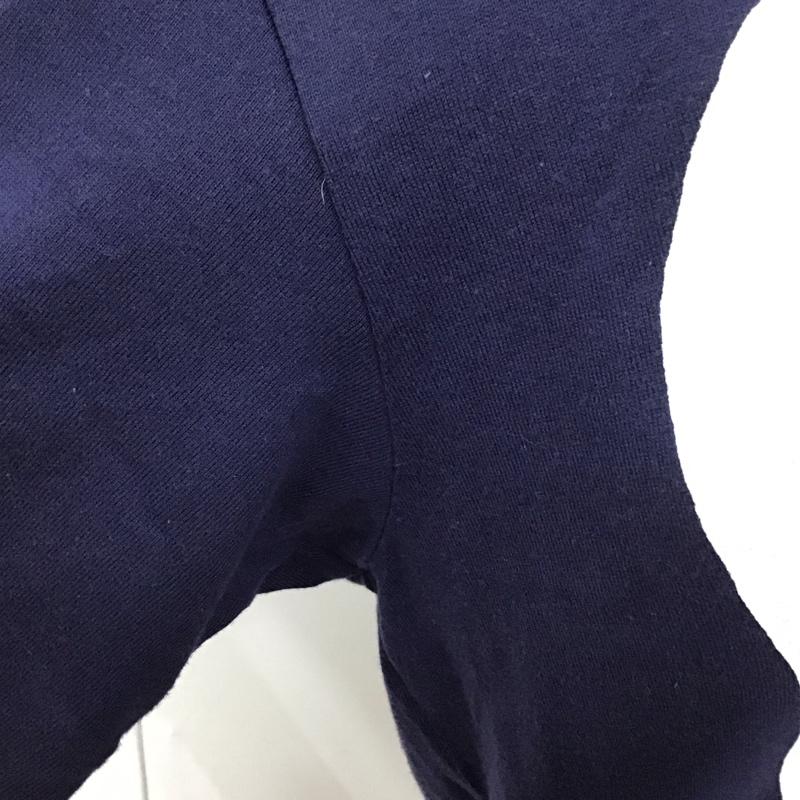 プレイコムデギャルソン PLAY COMME des GARCONS Tシャツ 半袖 az-t183 半袖カットソー プリントTシャツ L プリント 紺 / ネイビー / レディース USED 古着 中古 10114671