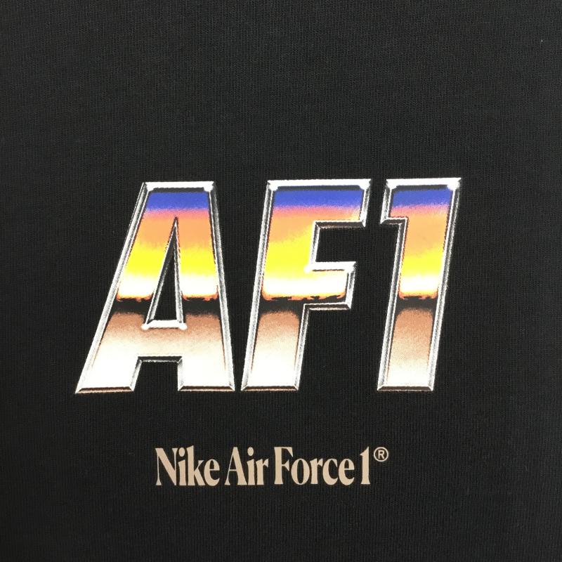 ナイキ NIKE Tシャツ 半袖 DR5756-010 NIKE AF1 黒 Tシャツ L ロゴ、文字 黒 / ブラック / メンズ USED 古着 中古 10130950