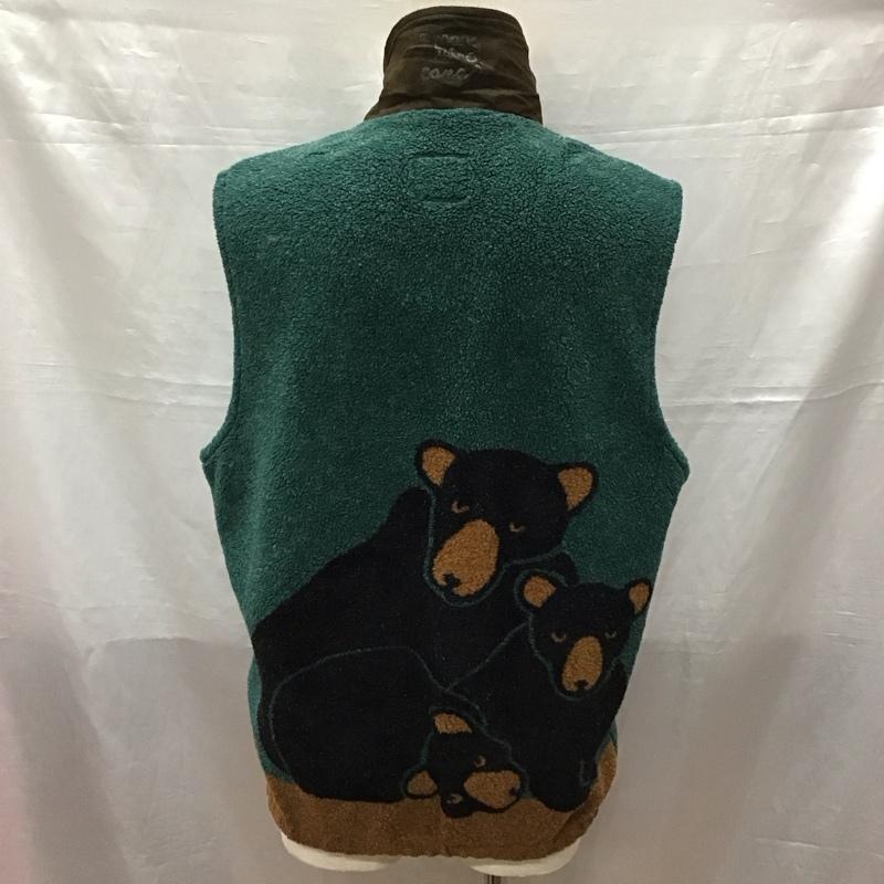 古着 USED ベスト ベスト 無地 緑 / グリーン / メンズ USED 古着 中古 10122086