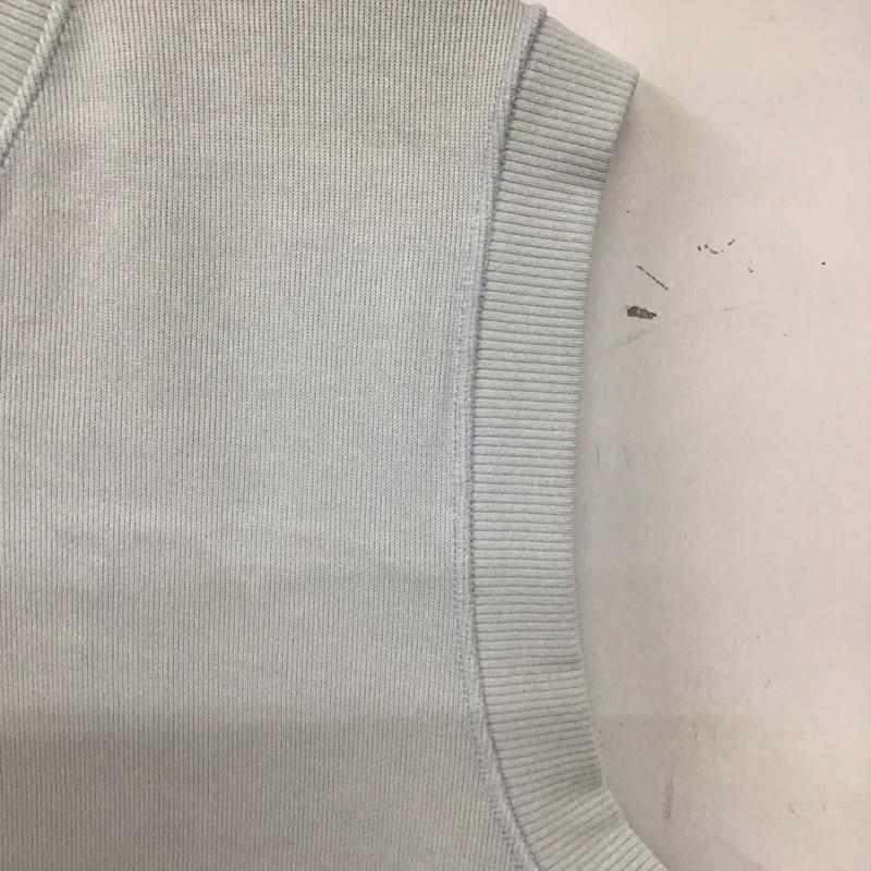 ナイキ NIKE タンクトップ タンクトップ タンクトップ ノースリーブカットソー Vネック スポーツウェア XL 無地 水色 / ライトブルー / メンズ USED 古着 中古 10136708