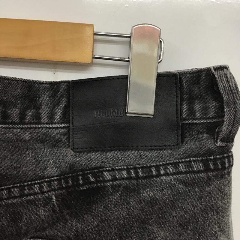 ヘルムートラング HELMUT LANG パンツ デニム、ジーンズ デニムパンツ スリムパンツ カジュアルパンツ ストレッチパンツ 29インチ 無地 黒 / ブラック / メンズ USED 古着 中古 10138170