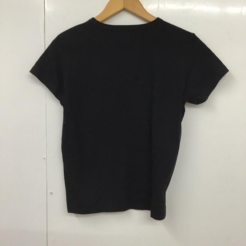 アニエス・ベー agnes b. Tシャツ 半袖 プリント 黒 / ブラック / レディース USED 古着 中古 10130303