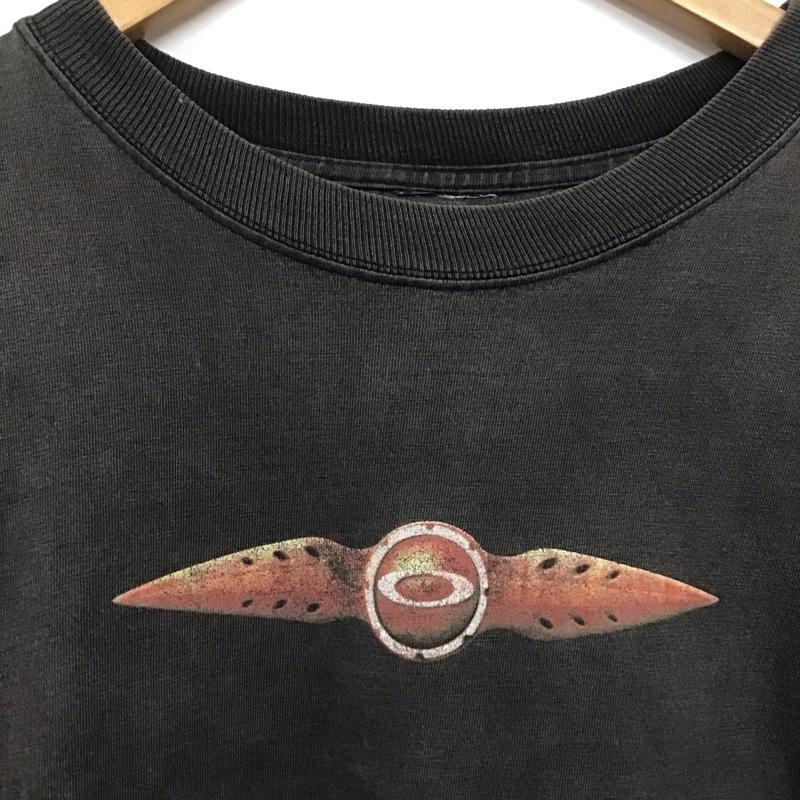 オークリー OAKLEY Tシャツ 半袖 プリント 黒 / ブラック / メンズ USED 古着 中古 10137030