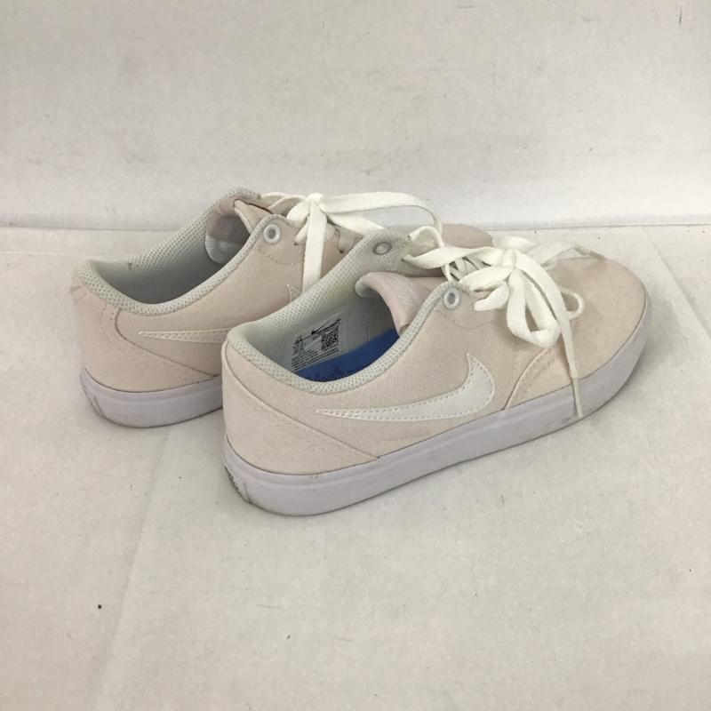 ナイキ NIKE スニーカー スニーカー 921463-603 SB CHECK SOLAR CNVS 22.5cm 22.5cm ロゴ、文字 桃 / ピンク / レディース USED 古着 中古 10126320