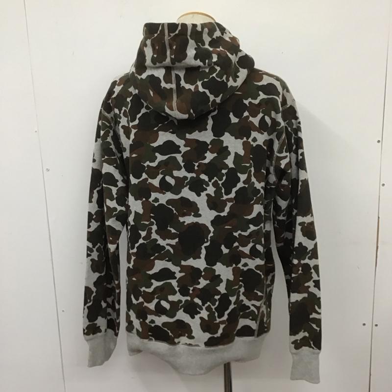 シュプリーム Supreme パーカー 長袖 12AW BoxLogoPulloverHoodie 長袖パーカー スウェットパーカー プルオーバー XL カモフラージュ柄・迷彩 マルチカラー / マルチカラー / メンズ USED 古着 中古 10107388