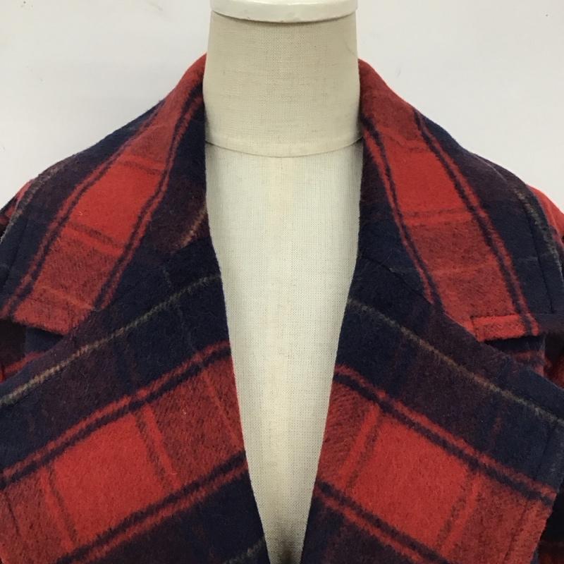 アズールバイマウジー AZUL BY MOUSSY コート コート一般 M チェック マルチカラー / マルチカラー / レディース USED 古着 中古 10121345