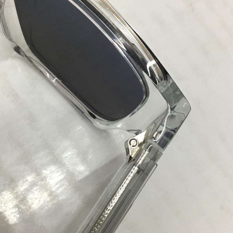 クリスチャンディオール Christian Dior めがね・サングラス サングラス CD SU 85E2 スクエア ミラーレンズ ロゴ、文字 透明 / クリア / メンズ USED 古着 中古 10118022
