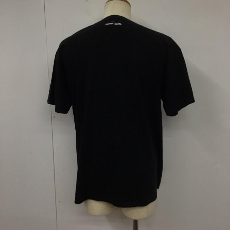 チャレンジャー CHALLENGER Tシャツ 半袖 半袖カットソー プリントTシャツ クルーネックカットソー XL ロゴ、文字 黒 / ブラック /  メンズ USED 古着 中古 10113154