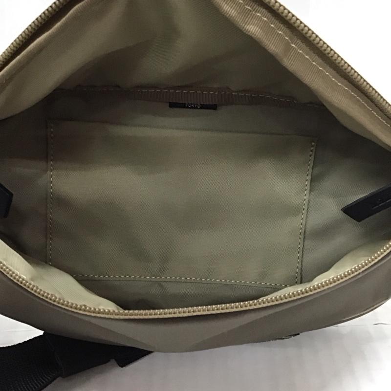 ポーター PORTER ボディバッグ ボディバッグ ウエストバッグ ロゴ、文字 茶 / ブラウン / メンズ USED 古着 中古 10115848