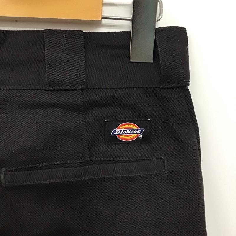 ディッキーズ Dickies パンツ ワークパンツ、ペインターパンツ ワークパンツ ワイドパンツ カジュアルパンツ 28インチ 無地 黒 / ブラック /  メンズ USED 古着 中古 10124645