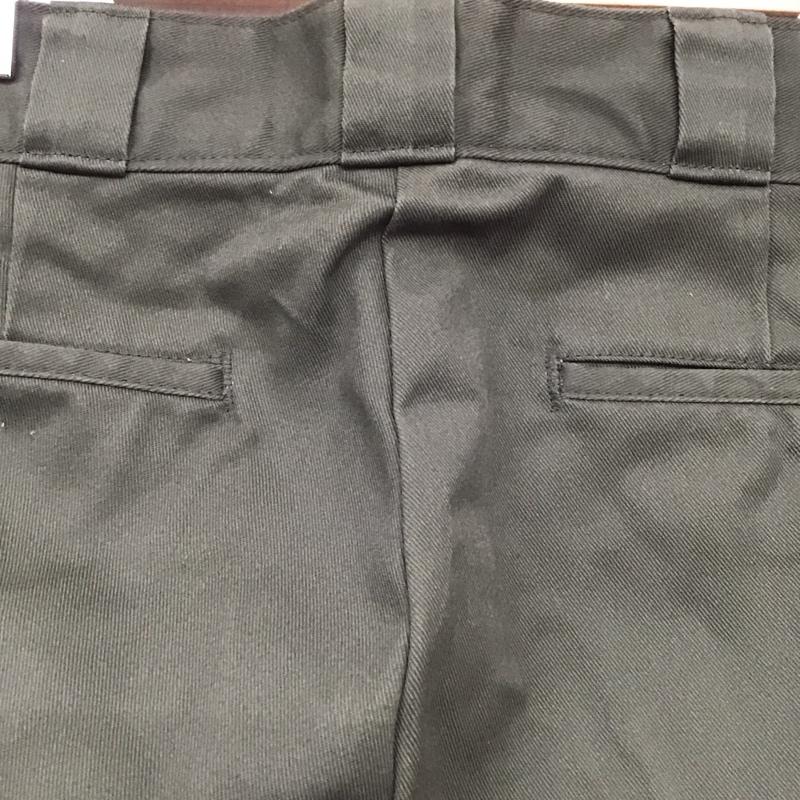 ディッキーズ Dickies パンツ ワークパンツ、ペインターパンツ ワークパンツ ワイドパンツ カジュアルパンツ 34 無地 カーキ / カーキ /  メンズ USED 古着 中古 10122707