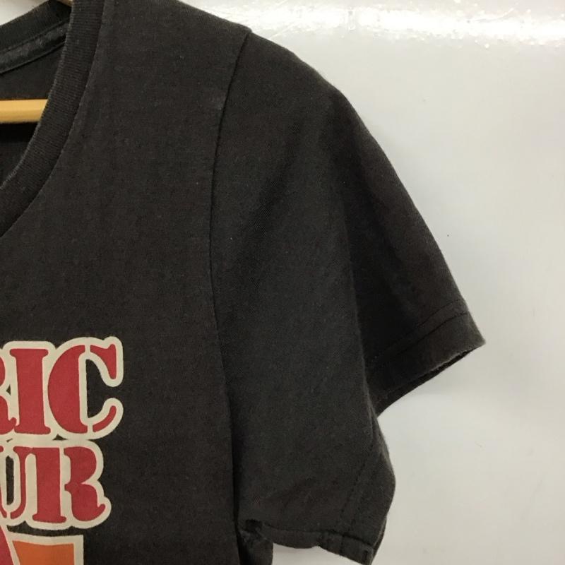 ヒステリックグラマー HYSTERIC GLAMOUR Tシャツ 半袖 半袖カットソー プリントTシャツ クルーネックカットソー FREE プリント 黒 / ブラック / レディース USED 古着 中古 10136749