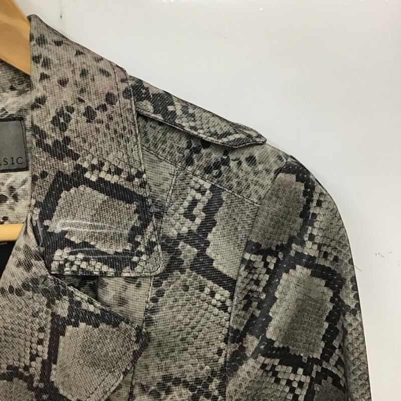 ザラベーシック ZARA BASIC ジャケット、上着 ジャケット、ブレザー パイソンジャケット アウター ロングコート XS ヘビ柄 マルチカラー / マルチカラー / レディース USED 古着 中古 10136452