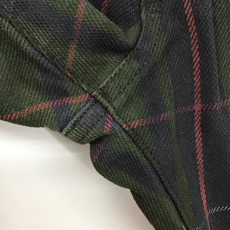 ポロバイラルフローレン Polo by RALPH LAUREN パンツ デニム、ジーンズ デニムパンツ スリムパンツ カジュアルパンツ 30インチ チェック マルチカラー / マルチカラー / メンズ USED 古着 中古 10130062