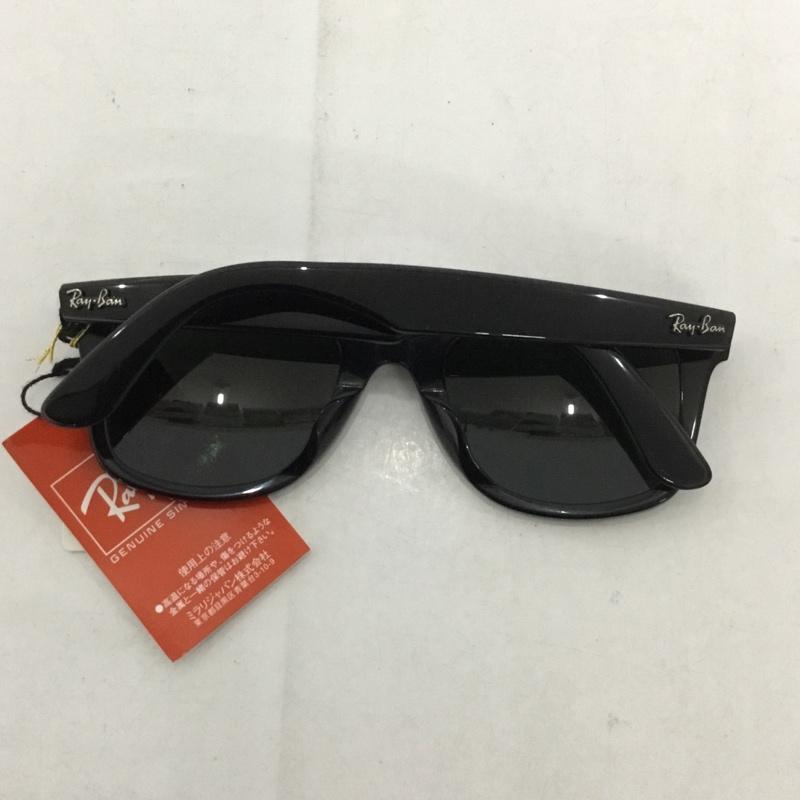レイバン Ray-Ban めがね・サングラス サングラス RB2140-F WAYFARER カラーレンズ ケース付き ロゴ、文字 黒 / ブラック / メンズ USED 古着 中古 10129415