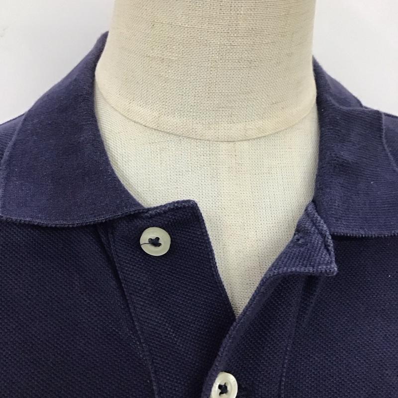 ポロラルフローレン POLO RALPH LAUREN ポロシャツ 半袖 211505656002 ビッグポニー S ワンポイント 紺 / ネイビー / レディース USED 古着 中古 10109704