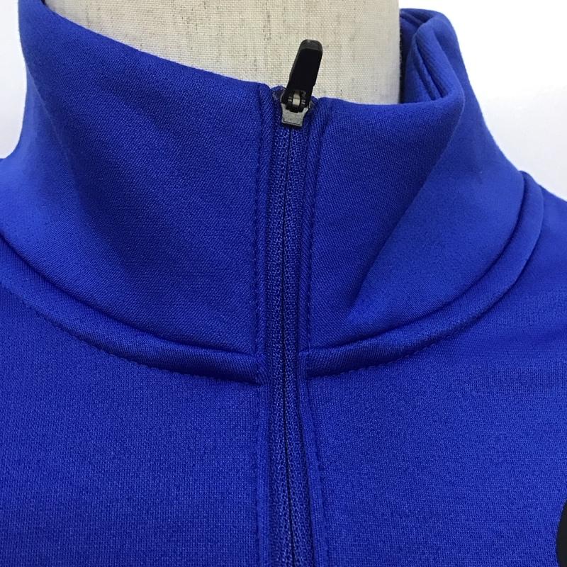 ナイキ NIKE カットソー 長袖 cu6217-480 ThermaDri-Fitプルオーバー スポーツウェア 長袖カットソー S ロゴ、文字 青 / ブルー / メンズ USED 古着 中古 10107992