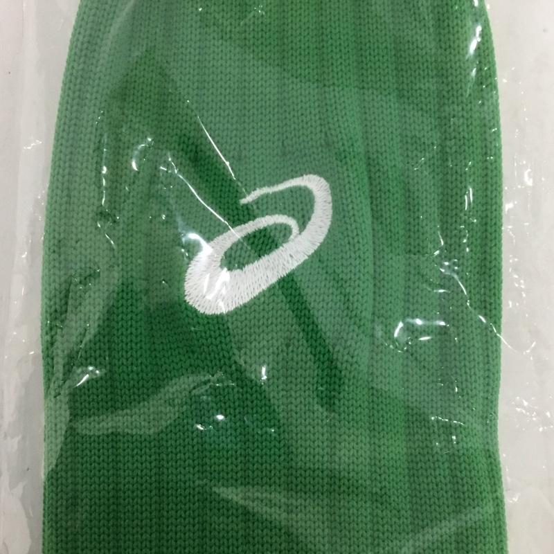アシックス ASICS ファッション小物 ファッション小物 XSS096 ストッキング ジュニア サッカー 26cm ロゴ、文字 緑 / グリーン / ボーイズ USED 古着 中古 10132177