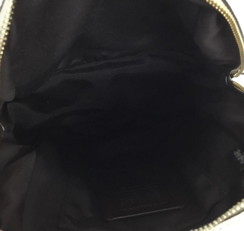 コーチ COACH リュックサック、デイパック リュックサック、デイバッグ F30530 ミニリュック レザー ショルダー 2WAY ロゴ、文字 アイボリー / アイボリー / レディース USED 古着 中古 10140044