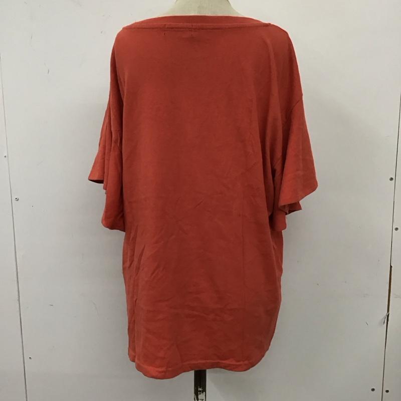 アールシーダブリュービー RCWB Tシャツ 半袖 420BAH90-1170 RODEO CROWNS WIDE BOWL イーグルフリルTシャツ FREE プリント 赤 / レッド / レディース USED 古着 中古 10118794