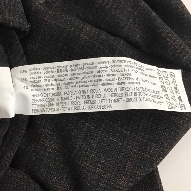 ザラ ZARA パンツ スラックス スラックスパンツ スリムパンツ ストレッチ M チェック マルチカラー / マルチカラー / メンズ USED 古着 中古 10135768