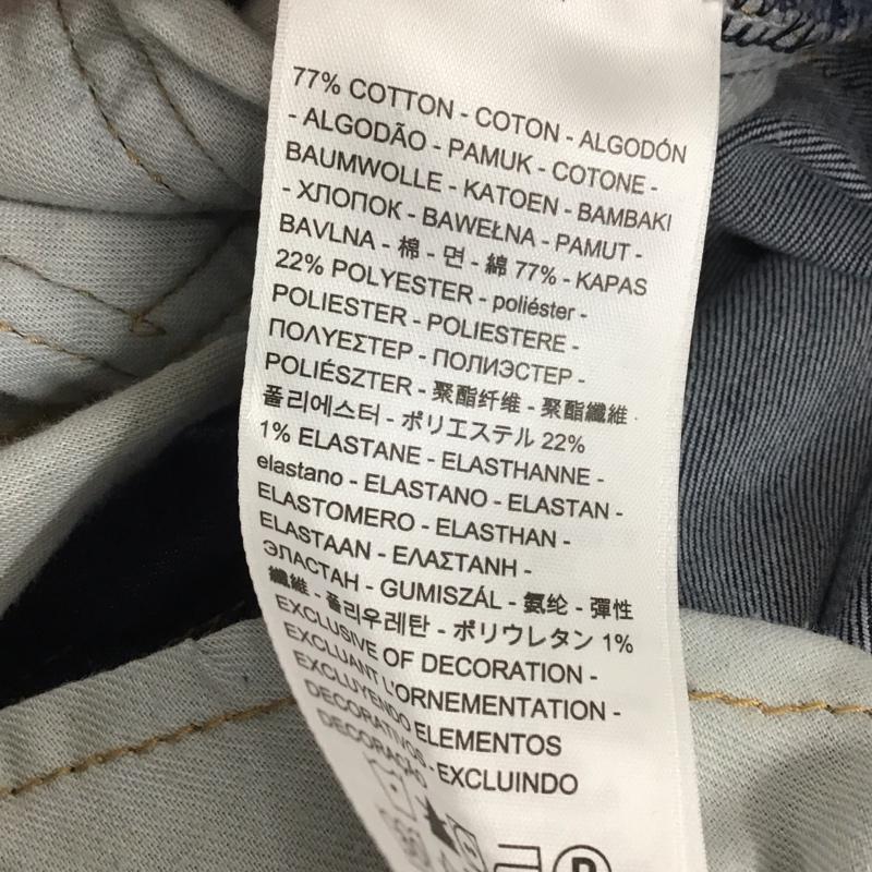 リーバイストラウスアンドコー Levi Strauss & co. パンツ デニム、ジーンズ デニムパンツ ワイドパンツ カジュアルパンツ ストレッチパンツ 34 無地 インディゴ / インディゴ / メンズ USED 古着 中古 10136570